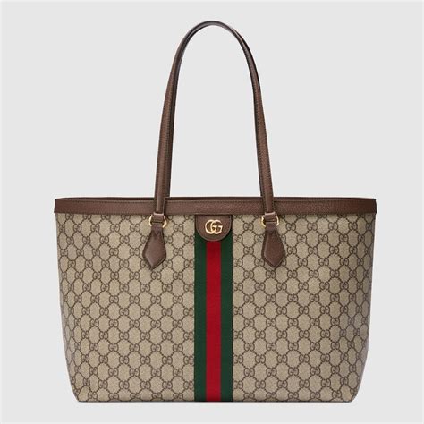 gucci ibiza tote|Ophidia GG Medium Tote In Beige & Ebony .